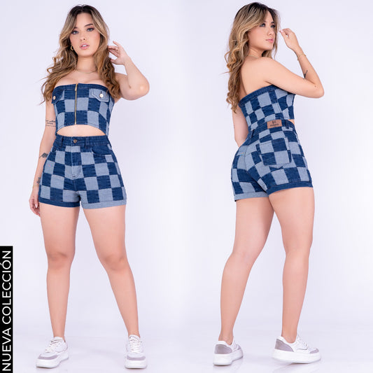CONJUNTO DENIM REF 7001